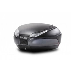 Vrchný kufor SHAD SH48 Tmavo šedý so zámkom PREMIUM SMART