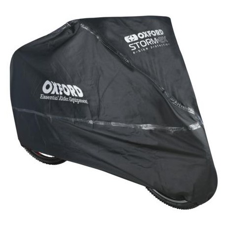 Plachta na elektrokolo STORMEX E-BIKE, OXFORD (černá)