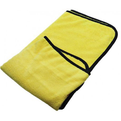 Utěrka z mikrovlákna Super Drying Towel určená pro sušení a otírání povrchů, OXFORD (90 x 55 cm, žlutá)