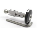 Závažie riadidiel Bar Ends 2 s kónusom pre vnútorný priemer 13 a 18 mm (vonkajší 22 a 28,6 mm), OXFORD (čierne, pár)
