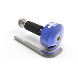 Závažie riadidiel Bar Ends 1 s redukciou pre vnútorný priemer 13 a 18 mm (vonkajší 22 a 28,6 mm), OXFORD (modrý elox, pár)