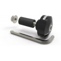 Závažie riadidiel Bar Ends 1 s redukciou pre vnútorný priemer 13 a 18 mm (vonkajší 22 a 28,6 mm), OXFORD (čierny elox, pár)