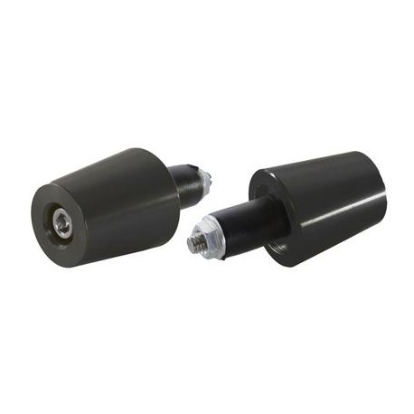 Závaží řídítek Bar Ends 3 s redukcí pro vnitřní průměr 13 a 18 mm (vnější 22 a 28,6 mm), OXFORD (černé, pár)