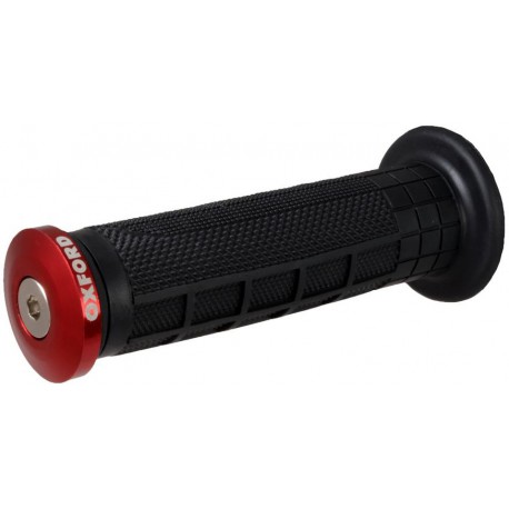 Závaží řídítek Bar Ends 2 s konusem pro vnitřní průměr 13 a 18 mm (vnější 22 a 28,6 mm), OXFORD (červené, pár)