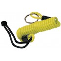Připomínač kotoučového zámku MINDER CABLE, OXFORD (reflexní žlutý, průměr lanka 4 mm, 1 ks)