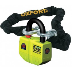 řetězový zámek na motocykl Boss Alarm, OXFORD (délka 1,5 m)
