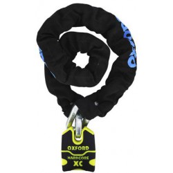 řetězový zámek na motocykl HARDCORE XC13, OXFORD (průřez oka řetězu 13 mm, délka 1,5 m)