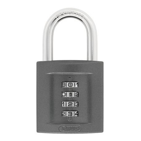 Visací zámek s otočnou číselnou kombinací (průměr třmenu 8 mm), ABUS