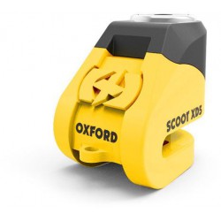 Zámok kotúčovej brzdy Scoot XD5, OXFORD (žltý/čierny, priemer čapu 6 mm)