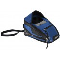 Tankbag na motocykl M2R, OXFORD (černý/modrý, s magnetickou základnou, objem 2 l)