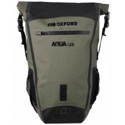 Vodotesný batoh Aqua B-25, OXFORD (khaki/čierny, objem 25 l)