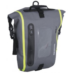 Tankbag na motocykl Aqua M8, OXFORD (černý/šedý/žlutý fluo, s magnetickou základnou, objem 8 l)