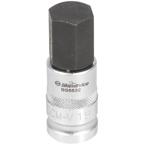 Stahovák osy kol (6-ti hran, 19 mm), BIKESERVICE