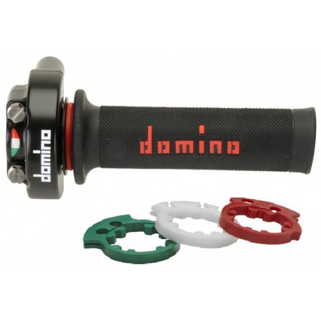 Závodní rychloplyn XM2 s gripem (road) Aprilia/Ducati/Honda/Yamaha, DOMINO (sada)