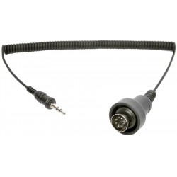 Redukce pro transmiter SM-10: 7 pin DIN kabel do 3,5 mm stereo jack (CanAm Spyder, Kawasaki 2008-, Victory), SENA