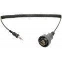 Redukcia pre transmiter SM-10: 7 pin DIN kábel do 3,5 mm stereo jack (CanAm Spyder, Kawasaki 2008-, Victory), SENA