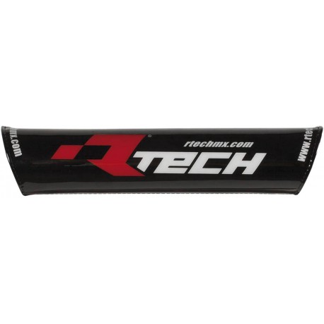 Chránič na hrazdu řídítek délky 300 mm s nápisem "Rtech", RTECH (černý)