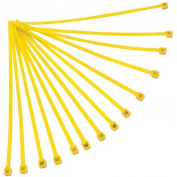 Stahovací páska 180x3,6 mm, RTECH (žlutá, 100 ks)