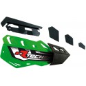 Plasty krytov páčok FLX / FLX ALU / FLX ATV, RTECH (zeleno-čierne, pár)