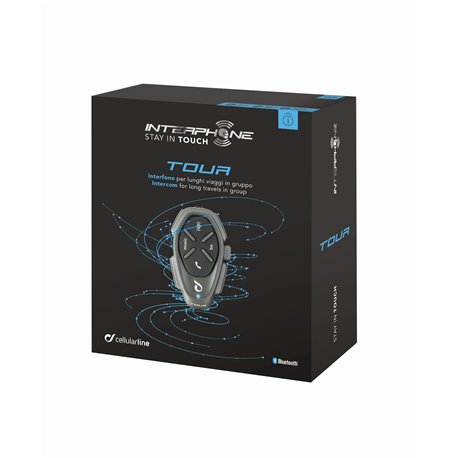 Moto interkom Interphone TOUR Single Pack