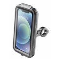 Univerzální voděodolné pouzdro na mobilní telefony Interphone Armor, úchyt na řídítka, max. 5,8"
