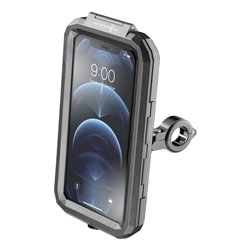 Univerzální voděodolné pouzdro na mobilní telefony Interphone Armor Pro, úchyt na řídítka, max. 6,5"