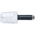 Blinker LED hranatý krátky, OXFORD (číre sklíčko, čierny plášť, pár)