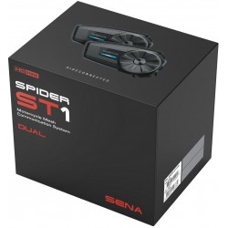 Mesh handsfree headset Spider ST1 DUAL (dosah 2 km), SENA (sada 2 jednotek)