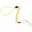 Pripomínač kotúčového zámku MINI MINDER CABLE, OXFORD (reflexný žltý, priemer lanka 2,5 mm, 1 ks, balený sáčku so zipsom)