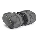 EA127 boční brašny GIVI, černé, rozšiřitelné, objem max. 30 l., (základní řada EASY)
