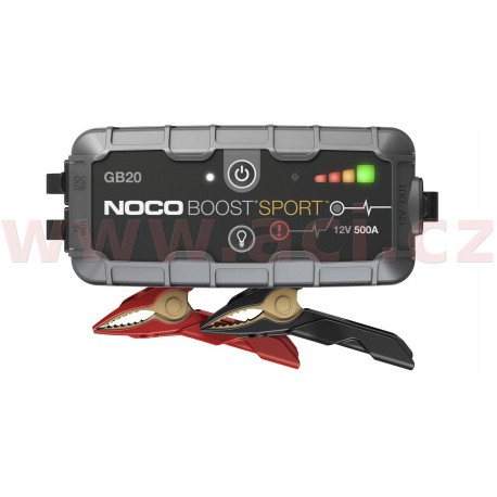 Startovací box + power banka, startovací proud 500 A, NOCO GENIUS BOOST SPORT GB20 (NOCO USA)