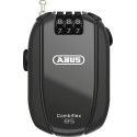 Svinovací lankový zámek Combiflex Break (délka 85 cm, černý), ABUS