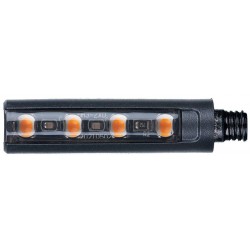 Sekvenčné LED blinkre CELL, OXFORD (dymové sklo, sada vr. odporov, pár)