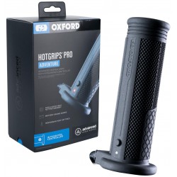 Gripy vyhřívané HOTGRIPS PRO ADVENTURE, OXFORD (s integrovaným ovládáním v rámci gripu)