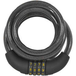 Zámok COMBI COIL12, OXFORD (dĺžka 1,5 m, priemer lanka 12 mm)