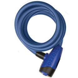 Zámok CABLE12, OXFORD (modrý, priemer lanka 12 mm, dĺžka 1,8 m)