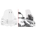 Kappa KD4122ST plexi Kawasaki KLE 650 Versys 2017 - 2019