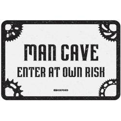 Plechová cedule MAN CAVE, OXFORD