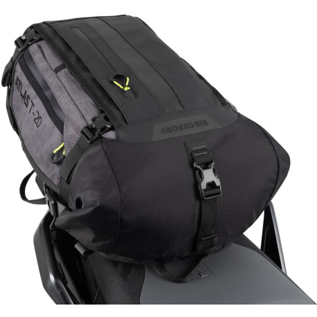 Brašna na sedadlo spolujezdce Atlas T-20 Advanced Tourpack, OXFORD (šedá, objem 20 l)