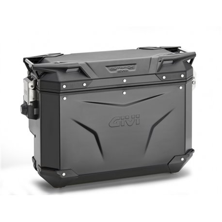 OBKES33BR černý pravý kufr GIVI Trekker Outback EVO hliníkový (Monokey boční), objem 33 ltr.