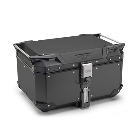 OBKE58B černý horní kufr GIVI Trekker Outback EVO hliníkový (Monokey topcase), objem 58 ltr.