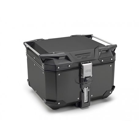 OBKE42B černý horní kufr GIVI Trekker Outback EVO hliníkový (Monokey topcase), objem 42 ltr.