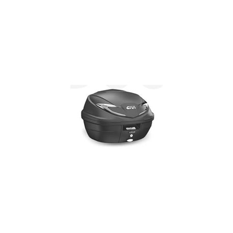 B 360NT kufr GIVI černý (Monolock s vlastní plotnou) s čirými odrazkami, objem 36 ltr.