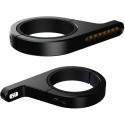 Blinkry na trubky přední vidlice DarkTurner, OXFORD (black)