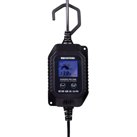 Nabíječka Oximiser Pro 2000, OXFORD (2A, 12V, 8-80Ah)