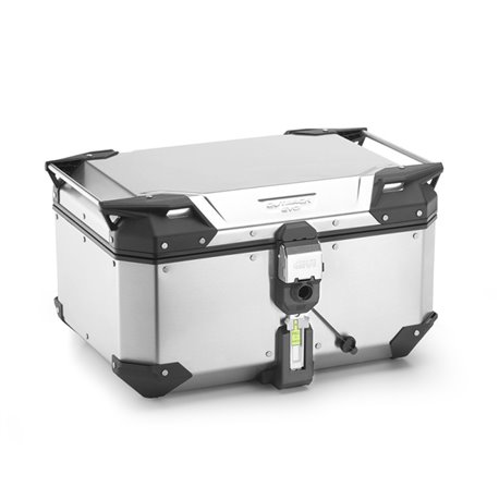 GIVI Vrchní kufr Trekker Outback EVO bez zámku hliníkový stříbrný