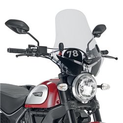 Kappa 7407ASK plexi Ducati Scrambler 400 2016 - 2019