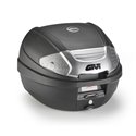 E 300NT2 TECH kufr GIVI černý, čiré odrazky, nové zavírání (Monolock s plotnou), objem 30 ltr.