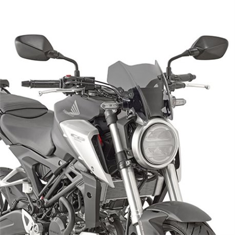 Kappa KA1164 plexi Honda CB 125 R 2018 - 2019