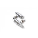 HIGHSIDER LED moto blinker MONO BULLET LONG chróm